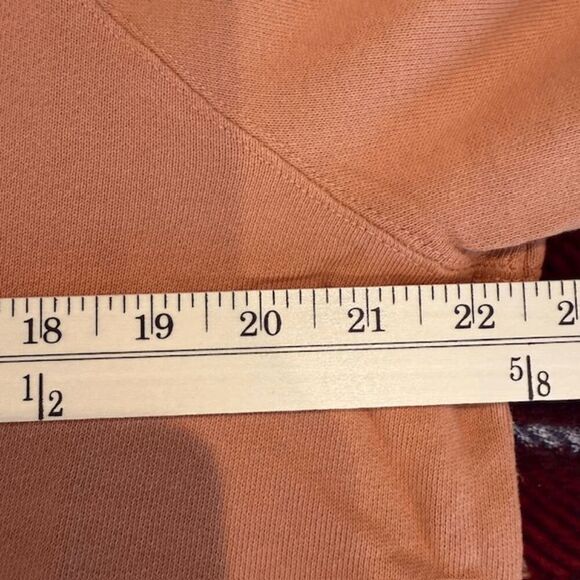 NEW! Something Navy Embroidered Crew Neck Sweatshirt Camel Floral Size Small - Picture 8 of 11